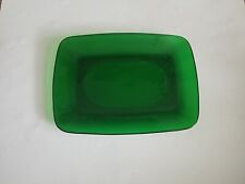 Anchor Hocking FOREST GREEN RECTANGLE  11