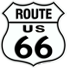 US ROUTE 66 MINI SHIELD 6