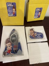 Vintage 2003 Jimmy Neutron Picture Frame Rare Nickelodeon & Plaque picture