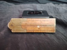 Antique 1860s Stanley No 32 Boxwood Caliper Rule Near Mint Early Type Variant picture