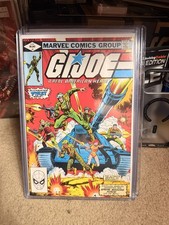 comic book g.i. joe 1982 VF/NM- picture