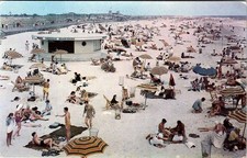 Postcard BOARDWALK SCENE Long Island New York NY s/06 AO9027 picture