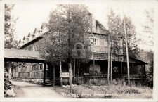Grand Lake CO Colorado Rapids Hotel Lodge Restaurant RPPC Photo Postcard COPY picture