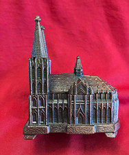 Vintage Dom Zu Koln Cologne Cathedral Metal Trinket Box Germany Souvenir picture