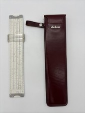 Vintage Pickett N 3-T All Metal Slide Rule Power Log Exponential Dual Base 1960 picture