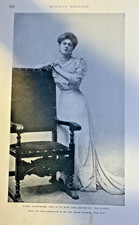 1906 Actress Ethel Barrymore with Portrait picture