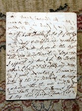 1798 HANDWRITTEN WILL of RICHARD DODD, RECTOR of COWLEY, MIDDLESEX COUNTY picture