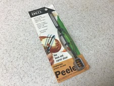 NEW Vintage EKCO USA Tempered Née Action Floating Blade 6” Peeler & Bean Slicer picture