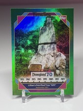 2025 Topps Disney 70th Anniversary Lillian's Petrified Tree Green Foil /199 picture