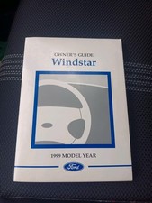 1999 FORD WINDSTAR OWNER'S GUIDE picture