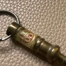 Vintage US Motors Keychain Flawed Heavily Rusted picture