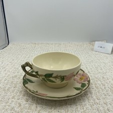 VTG FRANCISCAN DESERT ROSE CUP AND SAUCER CALIFORNIA USA 1950’s picture