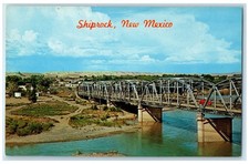 c1960's Bridge Spans The San Juan River Shiprock New Mexico NM Unposted Postcard picture