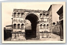 ROMA Temple of Janus Quadrifrons RPPC Postcard Grafia Edizioni d'Arte picture