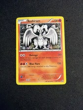 Pokémon TCG Reshiram Holo Rare Card 28/113 B&W Legendary Treasures LP 2013 picture