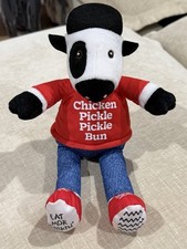 Chick-fil-A Cow Plush Doll Red Shirt Eat Mor Chikin Advertising Character picture