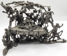 1987 RAL PARTHA PEWTER DUNGEONS & DRAGONS NECROMANCERS THRONE OF BONES 3