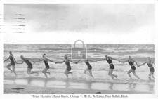 Water Nymphs Forest Beach YWCA Camp New Buffalo Michigan MI - Reprint picture
