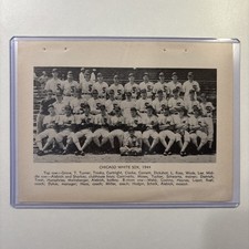1944 Chicago White Sox Team Picture Vintage Baseball Ray Schalk picture