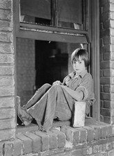 American child actor Jackie Coogan in 'Old Clothes' 1925 Movie OLD PHOTO picture