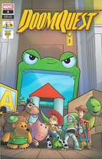 DOOMQUEST #4 PACO MEDINA PIXAR 40TH VARIANT (VF to VF+) (MARVEL COMICS 2026) picture