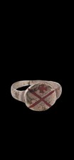 Antique Ww2 Era Central European Unique Europe 1940s Handmade Ring  picture