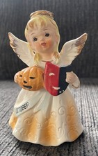 Vtg 1950s/60s Nippon Yoko Boeki Ceramic ANGEL Figurine October Halloween picture