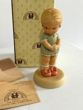 Enesco Memories of Yesterday Mabel Lucie Attwell Little Girl Figurine 1991 Boxed picture