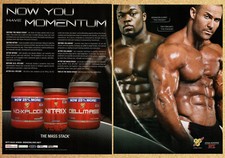 BSN NO Xpolde Nitrix Cellmass Brandon Curry Trey Brewer - 2 Page Print Art 2009 picture