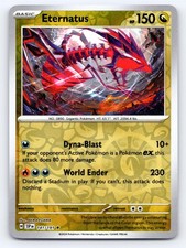 Eternatus 141/191 Rare Surging Sparks Pokemon Reverse Holo Near Mint picture
