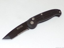 Boker Magnum  BLACK handles...........Button Lock. APPROX 3