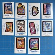 2026 Wacky Packages ANS COMPLETE SET 10/10 ARTIST AUTOGRAPH Cards picture