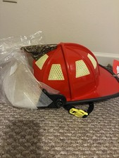 Vintage Cairns Fireman’s Helmet New Sealed Never Used In Packaging Made In USA picture