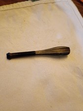 Vintage European 835 Silver Handle Cheroot With Black Bakelite Mouthpiece picture