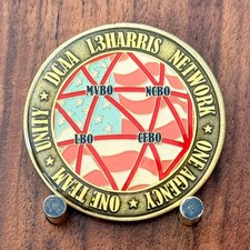 DCAA L3Harris Network One Team One Agency Challenge Coin  W#26 picture