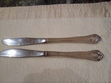 2 Jimmy's Harborside Restaurant Boston-- Silverplated Knives picture