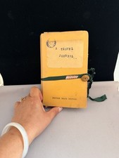Vintage A Travel Journal British Isles Edition Pressed Flowers picture