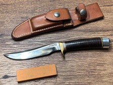 Randall Made Knives Model 7 Fisherman Hunter 4-1/2” Carbon Steel Blade  picture