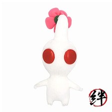 Pikmin ALL STAR COLLECTION Plush Toy White Pikmin W7 x D6.5 x H13.5cm PK09 picture