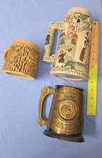 2 Texas Renaissance Festival Mugs 1 TRF Stein Limited Edition 2005, 2006, 2010 picture