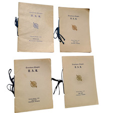 Texarkana Daughters of the American Revolution 1929 1930 1931 1932 Arkansas Book picture