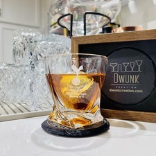 Tottenham Hotspur Whiskey Glass – 10 oz Twisted UEFA Europa League Champion picture