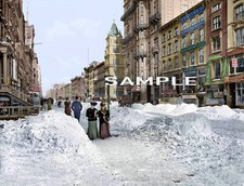 1905 Snowy 5th Avenue NEW YORK CITY Photo (238-D) picture
