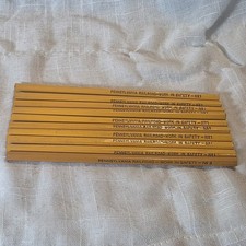 Lot Of 10 VTG PENNSYLVANIA RAILROAD RR WORK IN SAFETy PENCILS NO. 1 (9) No.3 (1) picture
