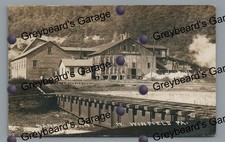 RPPC Sand Plant Factory WEST WINFIELD PA Cabot Butler County Real Photo Postcard picture