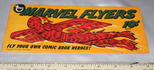 Rare 1966 Topps Marvel Flyers Empty 10 cent Wrapper Human Torch MMMS VTG 60s picture