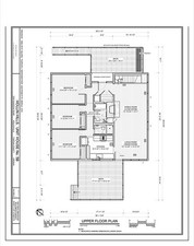 Hollin Hills Unit House 5B Upper Floor Plan 1950s Glasgow Rd Maryland picture