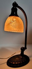 Antique Bellova H.G. McFaddin & Co. Boudoir Table Bankers Desk Lamp Rewired picture