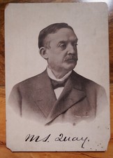 MATTHEW QUAY PHOTOGRAPH REPUBLICAN SENATOR 1887-1899 Pennsylvania picture