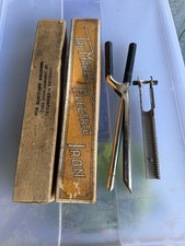Vintage Marcel Perfect Three Irons in One Electric Curling Iron Waver Original B picture